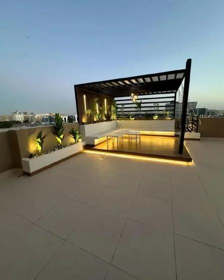 مظلات أسطح حديثة وأنيقة بالرياض 